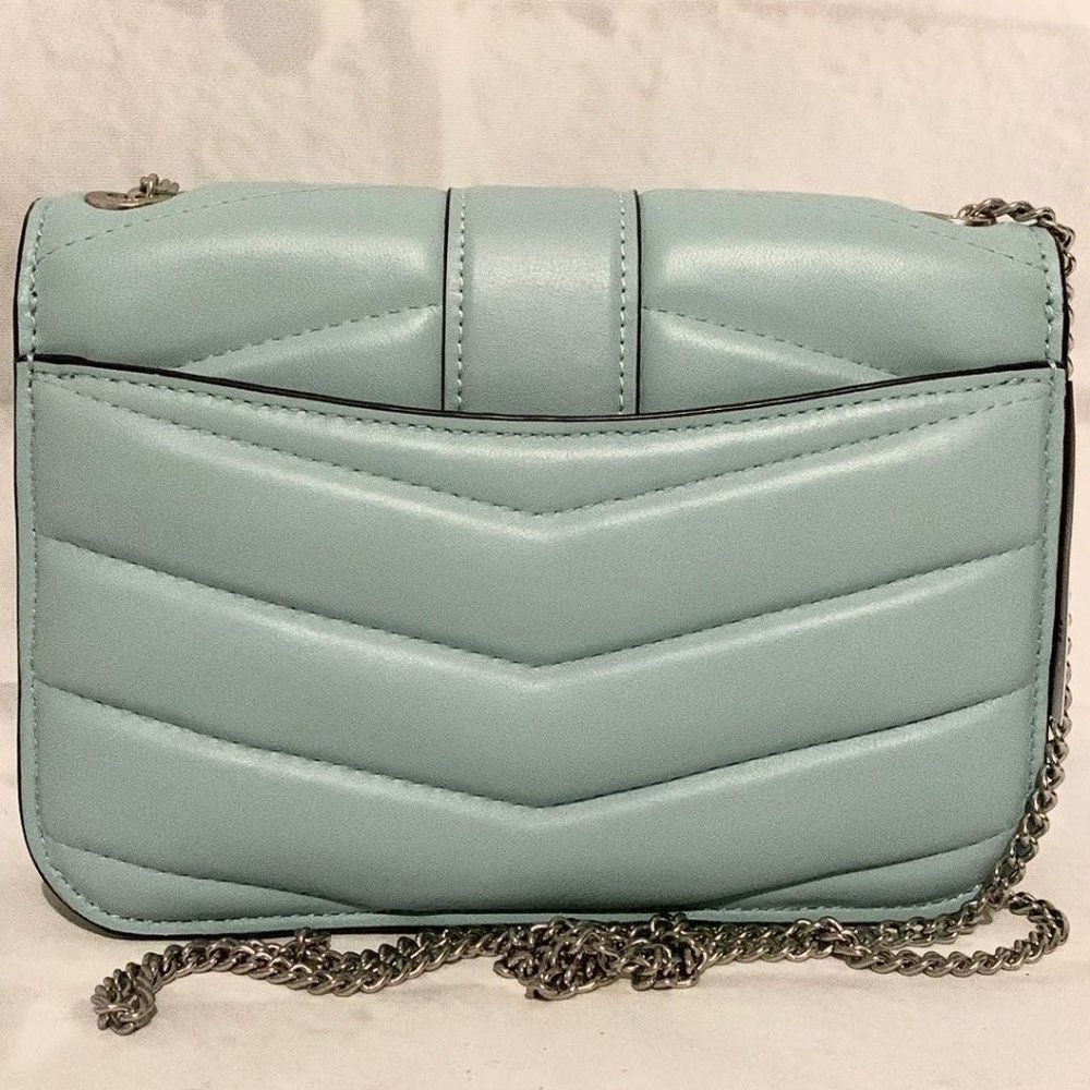 🌺COACH C4519 🌺 WATERFALL QUILTING GEORGIE CROSSBODY BAG MSRP $398 - Picture 7 of 7